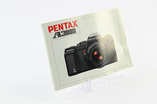 Pentax a3000 instruction book - pentax,