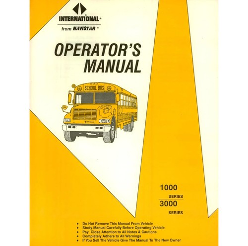 1992 international bus - bus, 3000